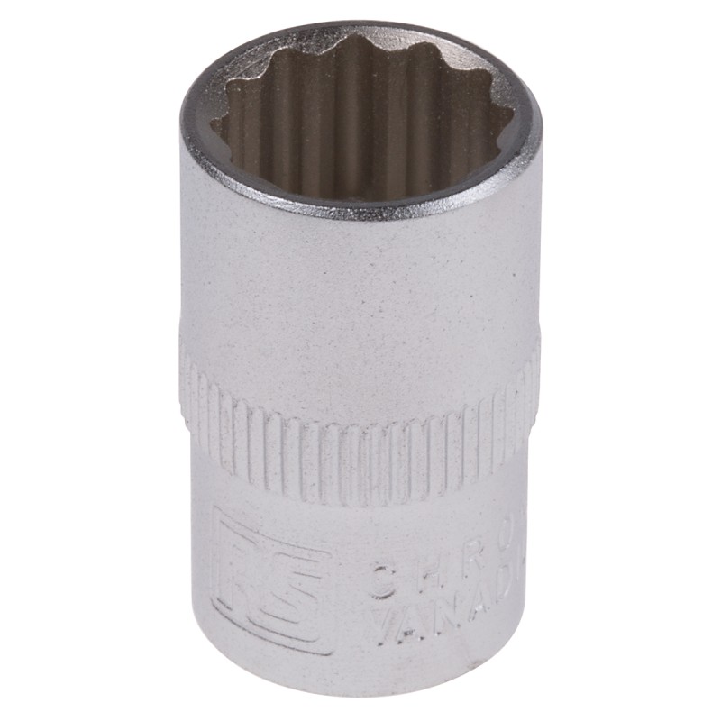 1 pcs - RS PRO 3/8 in Drive 12mm Standard Socket, 12 point