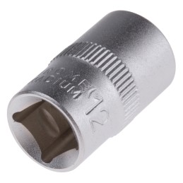 1 pcs - RS PRO 3/8 in Drive 12mm Standard Socket, 12 point