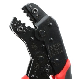 1 pcs - RS PRO Hand Ratcheting Crimp Tool for Ring Cable Lugs, 0,35 - 2,5mm² Wire