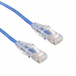 1 pcs : N201-S8N-BL - CABLE MOD 8P8C PLUG-PLUG 0.67'