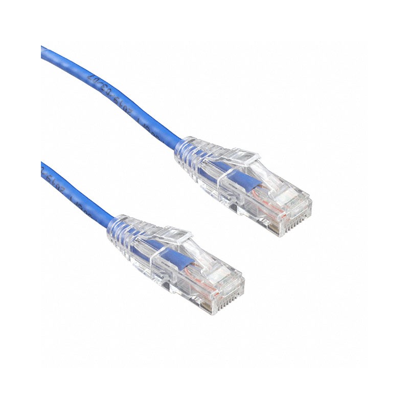 1 pcs : N201-S8N-BL - CABLE MOD 8P8C PLUG-PLUG 0.67'