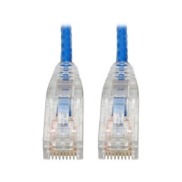 1 pcs : N201-S6N-BL - CABLE MOD 8P8C PLUG TO PLUG 0.5'