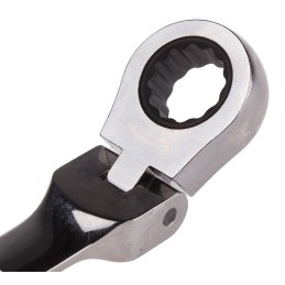 1 pcs - RS PRO Combination Ratchet Spanner, 11mm, Metric, Double Ended, 168 mm Overall