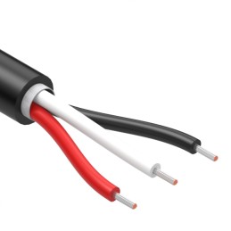 1 pcs : 30-01651 - CABLE 3COND 24AWG BLACK METER