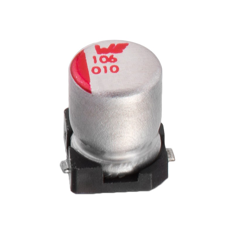 1 pcs : 865090368008 - CAP ALUM 10UF 20% 16V SMD