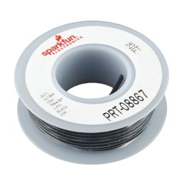 1 pcs : PRT-08867 - HOOK-UP 22AWG BLACK 25'