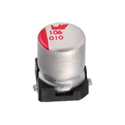 1 pcs : 865090168010 - CAP ALUM 22UF 20% 6.3V SMD