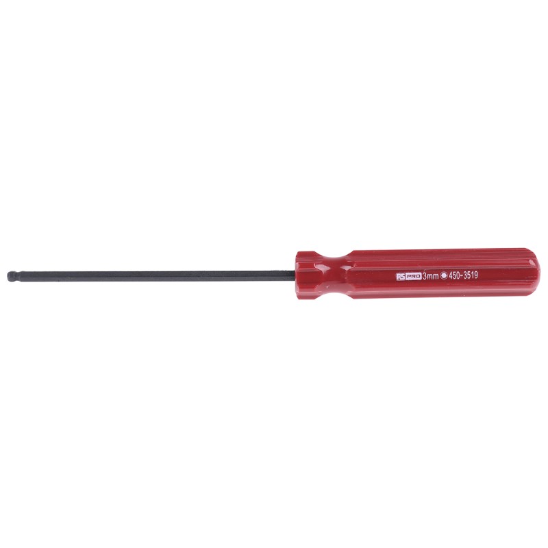 1 pcs - RS PRO Ball End Hexagon Screwdriver
