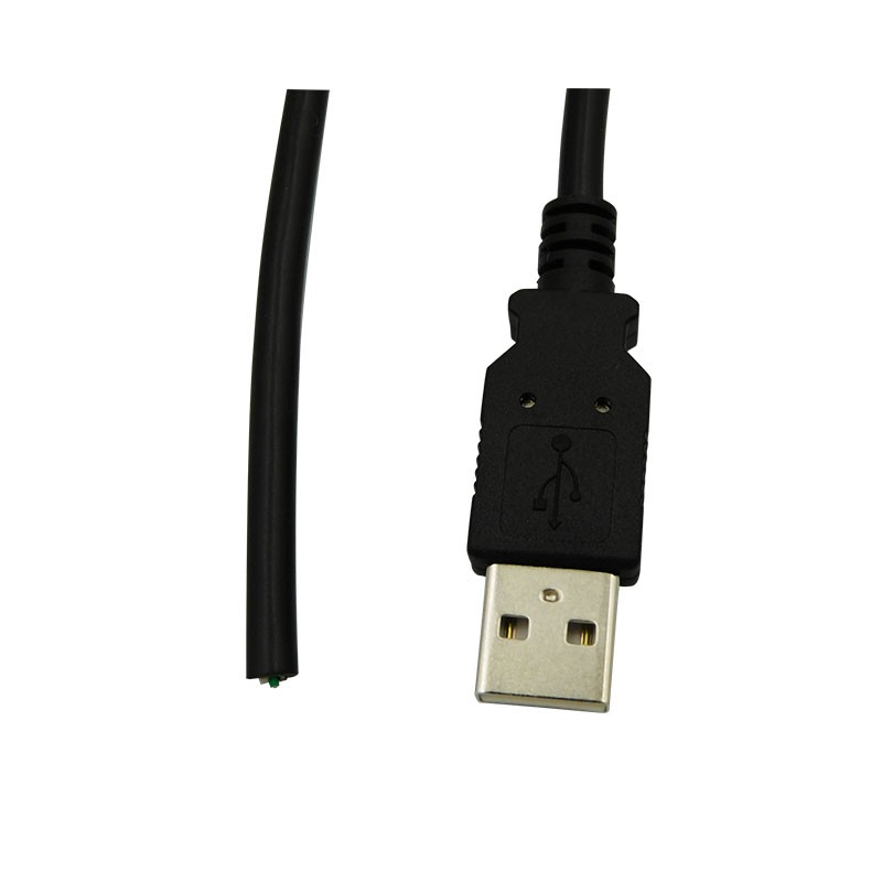 1 pcs : SC-2ADK006F - CBL USB2.0 A PLUG TO OPEN 6'