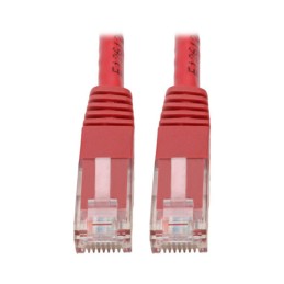 1 pcs : N200-001-RD - CABLE MOD 8P8C PLUG TO PLUG 1'