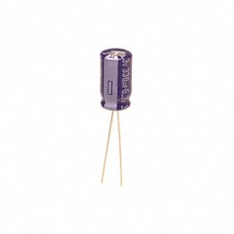 1 pcs : ECA-2AM220I - CAP ALUM 22UF 20% 100V RADIAL
