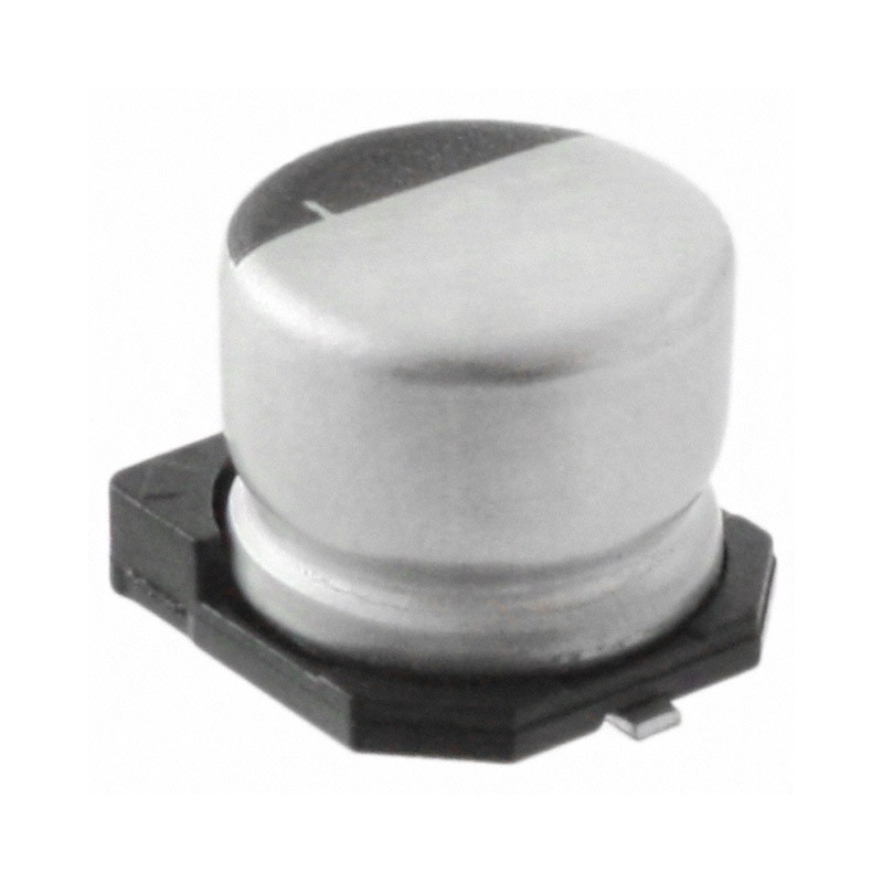 1 pcs : EMVE250ARA220MF55G - CAP ALUM 22UF 20% 25V SMD