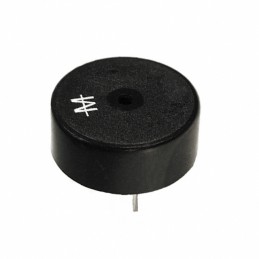 1 pcs : PT-1245P-PQ - Buzzers Transducer, Externally Driven Piezo 5 V 1.5mA 4kHz 80dB @ 5V, 10cm Through Hole PC Pins