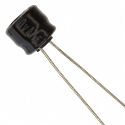 1 pcs : ECE-A1HKS100I - CAP ALUM 10UF 20% 50V RADIAL
