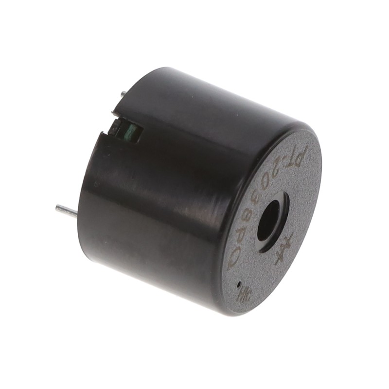 1 pcs : PT-2038PQ - Buzzers Transducer, Externally Driven Piezo 5 V 5mA 3.8kHz 85dB @ 5V, 10cm Through Hole PC Pins