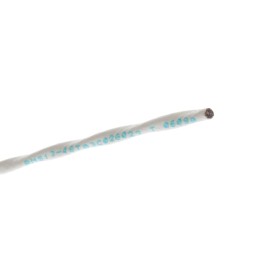 1 pcs : 55PC1121-22-2/6-9CS2502 - CABLE 2CON 22AWG WHT SHLD FEET