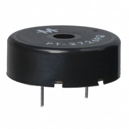 1 pcs : PT-2726PQ - Buzzers Transducer, Externally Driven Piezo 5 V 1.5mA 2.5kHz 90dB @ 5V, 10cm Through Hole PC Pins
