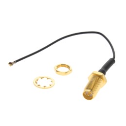 1 pcs : 2016695-2 - CBL ASSY RPSMA-MHF4 JK-PL 3.937'