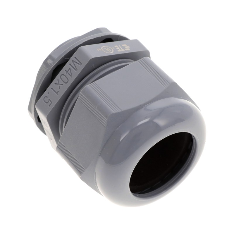 1 pcs : EP-SGL-M40-GR-F - CABLE GLAND 22-32MM M40 POLYAMID