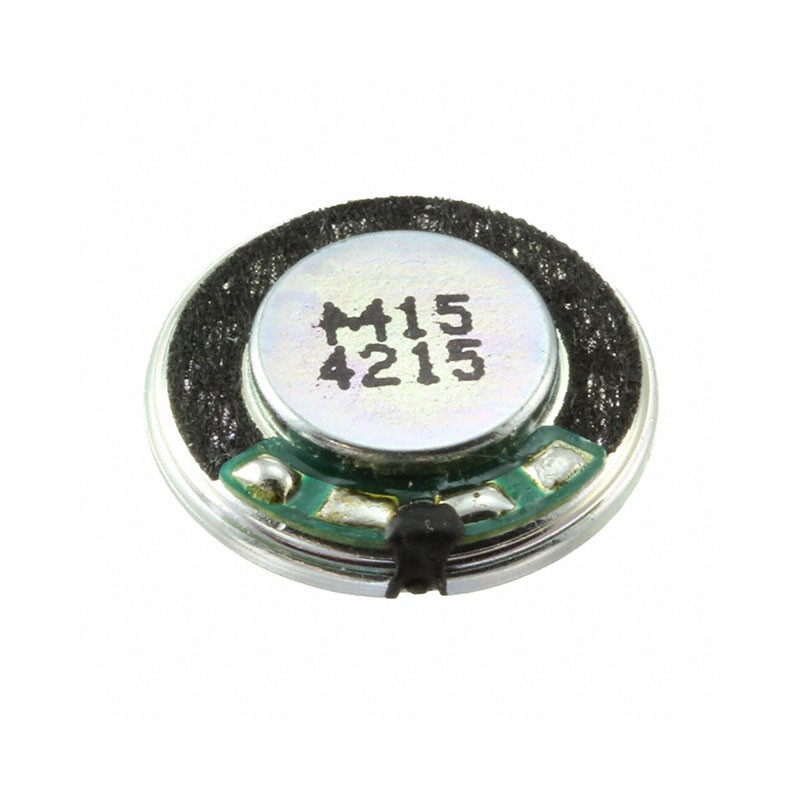 1 pcs : PSR15N08AK - 8 Ohms General Purpose Speaker 500 mW 750 Hz ~ 20 kHz Top Round