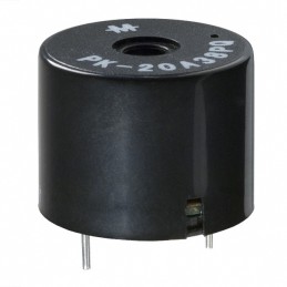 1 pcs : PK-20A38PQ - Buzzers Indicator, Internally Driven Piezo 12 V 15mA 3.8kHz 95dB @ 12V, 30cm Through Hole PC Pins