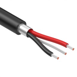 1 pcs : 30-01410 - CABLE 2COND 26AWG BLACK METER