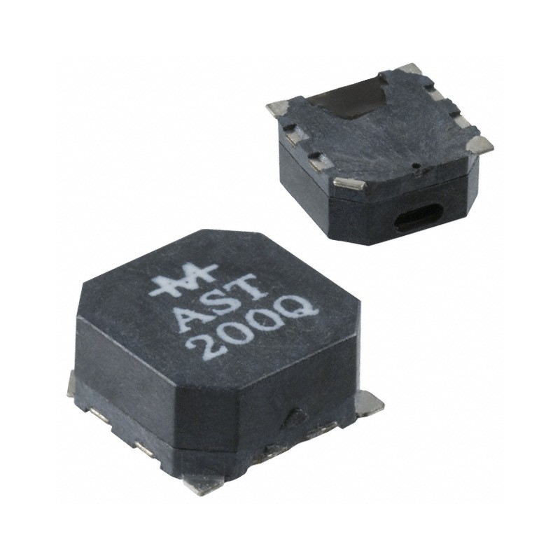 1 pcs : AST200Q - Buzzers Transducer, Externally Driven Magnetic 3 V 80mA 2.73kHz 85dB @ 3V, 10cm Surface Mount Solder Pads