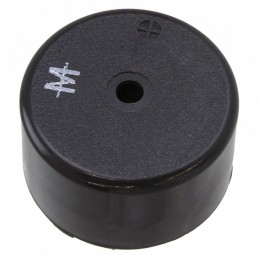 1 pcs : PK-21N31PQ - Buzzers Indicator, Internally Driven Piezo 12 V 12mA 3kHz 80dB @ 12V, 30cm Through Hole PC Pins