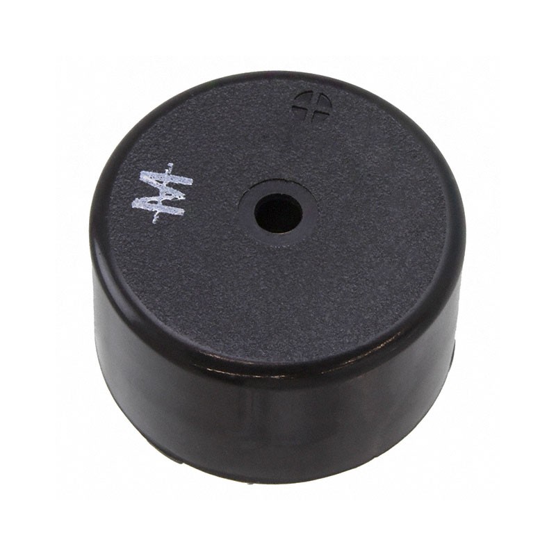 1 pcs : PK-21N31PQ - Buzzers Indicator, Internally Driven Piezo 12 V 12mA 3kHz 80dB @ 12V, 30cm Through Hole PC Pins