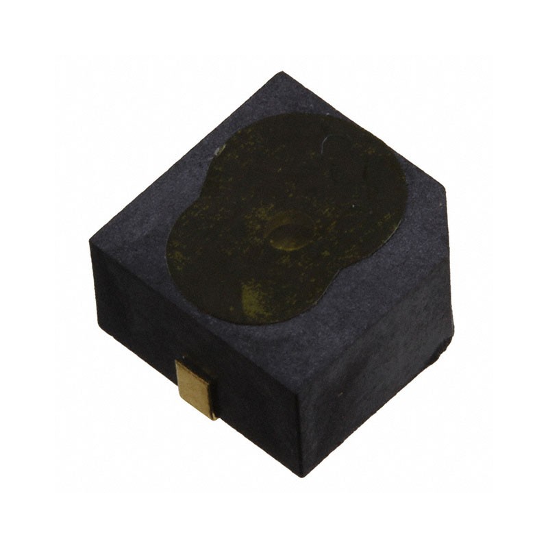 1 pcs : ASI09N27M-05Q - Buzzers Indicator, Internally Driven Magnetic 5 V 30mA 2.7kHz 80dB @ 3V, 10cm Surface Mount Solder Pads