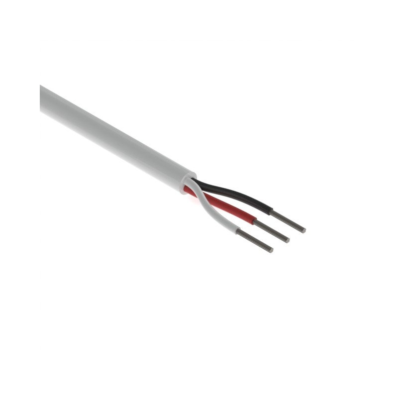 1 pcs : 30-00366 - CABLE 3COND 18AWG WHITE 1M