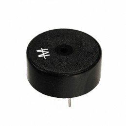 1 pcs : PK-27A25PSQ - Buzzers Transducer, Externally Driven Piezo (with Feedback) 12 V 10mA 2.5kHz 95dB @ 12V, 30cm Through Hole