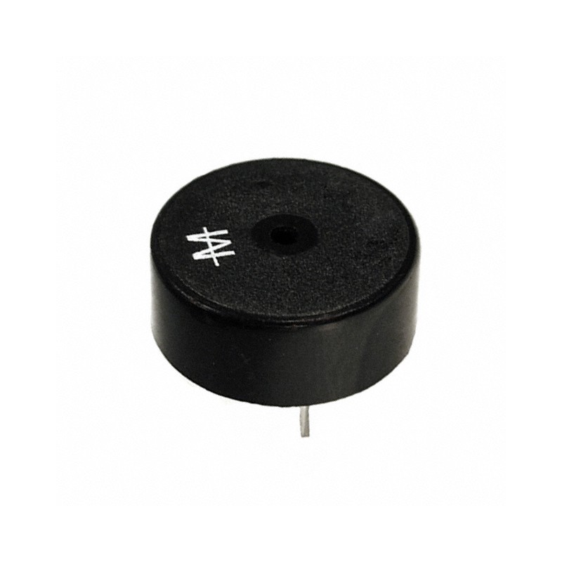 1 pcs : PK-27A25PSQ - Buzzers Transducer, Externally Driven Piezo (with Feedback) 12 V 10mA 2.5kHz 95dB @ 12V, 30cm Through Hole