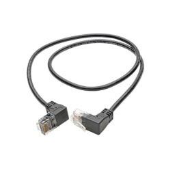 1 pcs : N201-SR1-BK - CABLE MOD 8P8C R/A PLUG-PLUG 1'