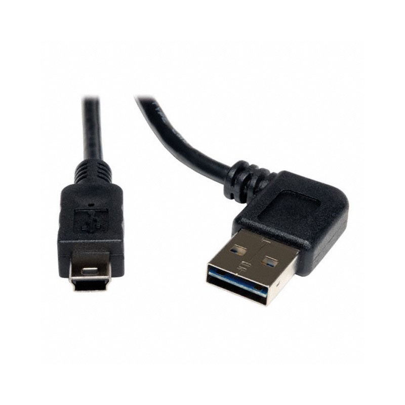 1 pcs : UR030-006-RA - CBL USB2.0 A PLUG R/A-MIN B PLUG