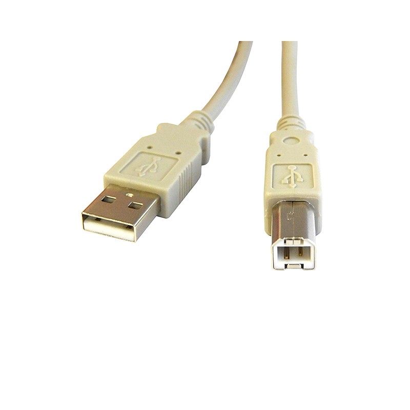 1 pcs : SC-2ABE010F - CBL USB2.0 A PLUG TO B PLUG 10'