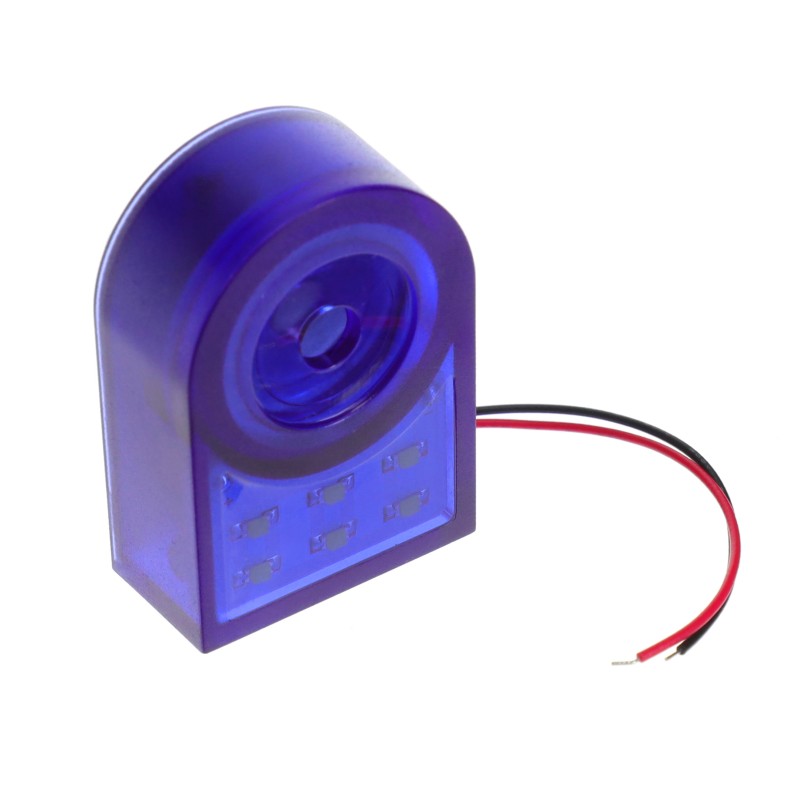 1 pcs : PS-733WDB-SQ - Buzzers Indicator, Internally Driven Piezo 12 V 200mA 2.5kHz ~ 4.5kHz 85dB @ 12V, 300cm Surface Mount Wir