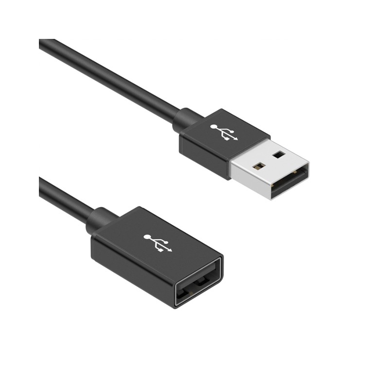 1 pcs : 10-02328 - CBL USB2.0 A RCPT TO A PLG 3.28'