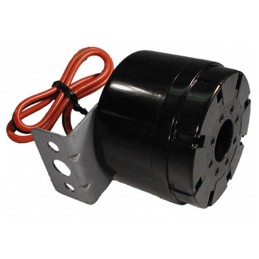 1 pcs : PS-551Q - Buzzers Indicator, Internally Driven Piezo 12 V 200mA 2.8kHz 105dB @ 12V, 100cm Bracket Mount Wire Leads