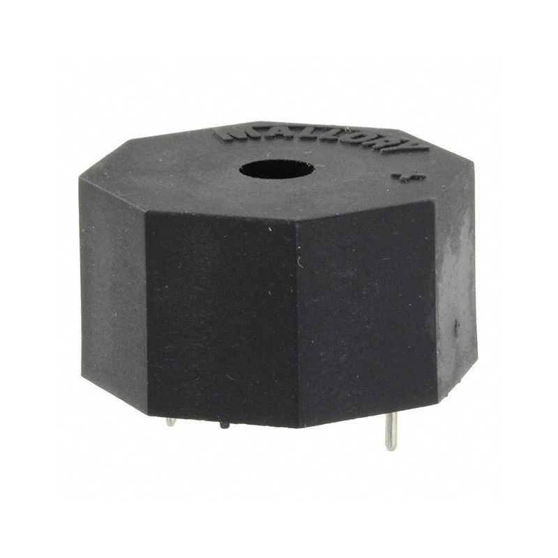 1 pcs : MSE14LDT7 - Buzzers Indicator, Internally Driven Piezo 50mA 3.85kHz 85dB @ 7V, 30cm Through Hole PC Pins