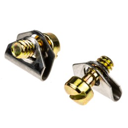 5 pcs - TE Connectivity, Series HDF or HDP or HDE Series Screw Retainer For Use With D-Sub Connector