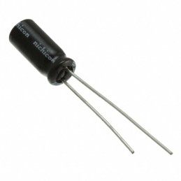 1 pcs : UKL1V100KDDANA - CAP ALUM 10UF 10% 35V RADIAL