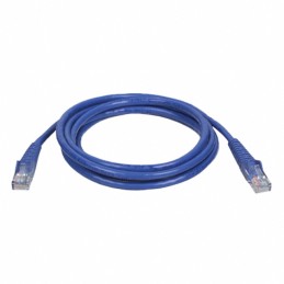 1 pcs : N001-007-BL - CABLE MOD 8P8C PLUG TO PLUG 7'