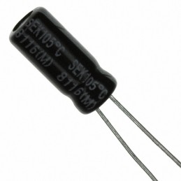 1 pcs : SEK010M200ST - CAP ALUM 1UF 20% 200V RADIAL