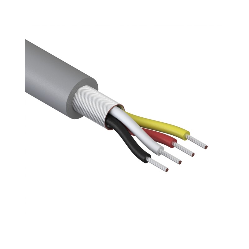 1 pcs : 30-00447 - CABLE 4COND 28AWG GRAY SHLD 1M