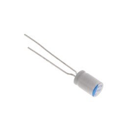1 pcs : A758BG106M1EDAE070 - CAP ALUM POLY 10UF 20% 25V T/H