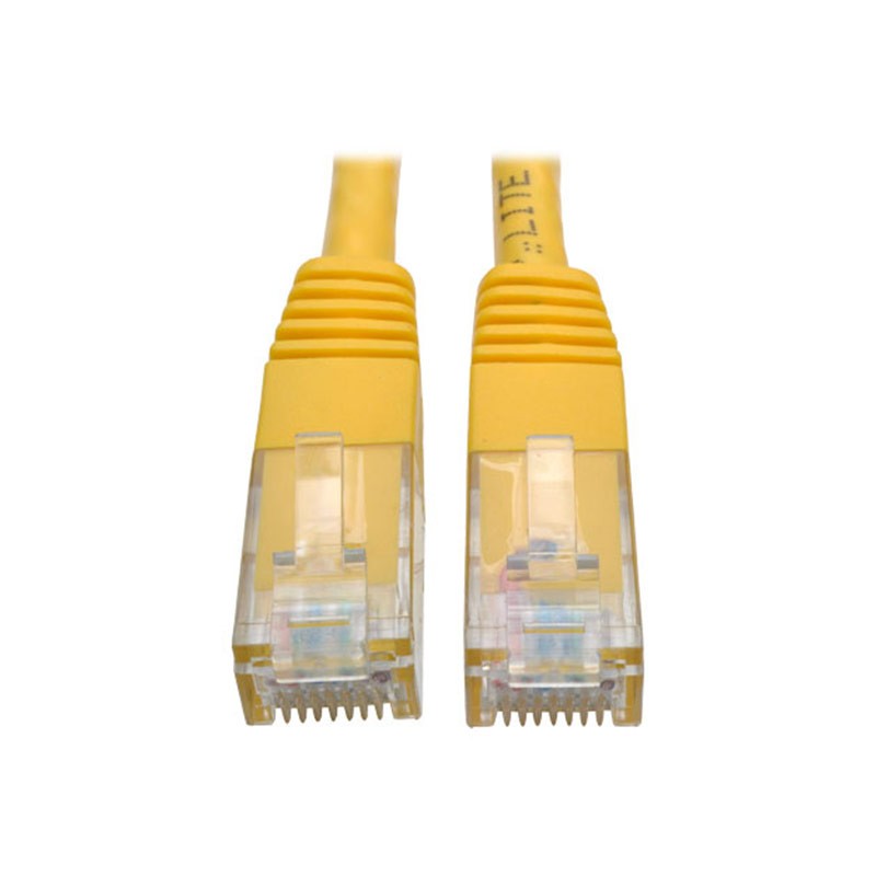 1 pcs : N200-003-YW - CAT6 GIGABIT MOLDED PATCH CABLE