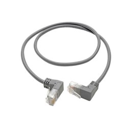 1 pcs : N201-SR2-GY - CABLE MOD 8P8C R/A PLUG-PLUG 2'
