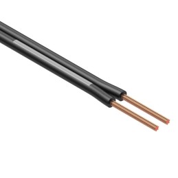 1 pcs : 30-01251 - CABLE 2COND 16AWG BLACK 1M