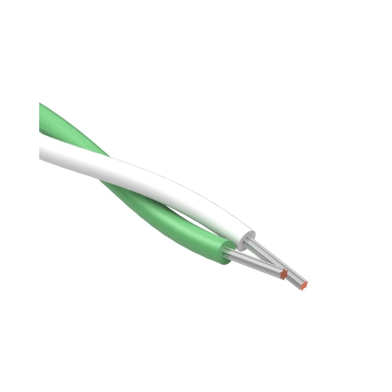 1 pcs : 30-03291 - CABLE 2COND 24AWG WHT/GRN METER